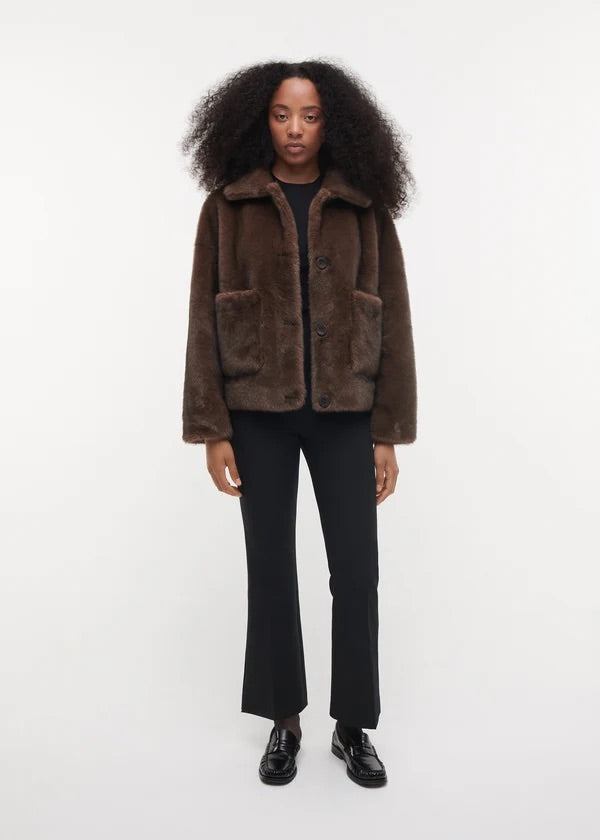 Faje Faux Mink  Choco
