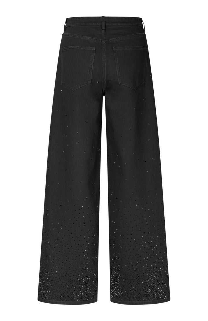 Abbyfv 768 Denim  31407 Black Rhinestone