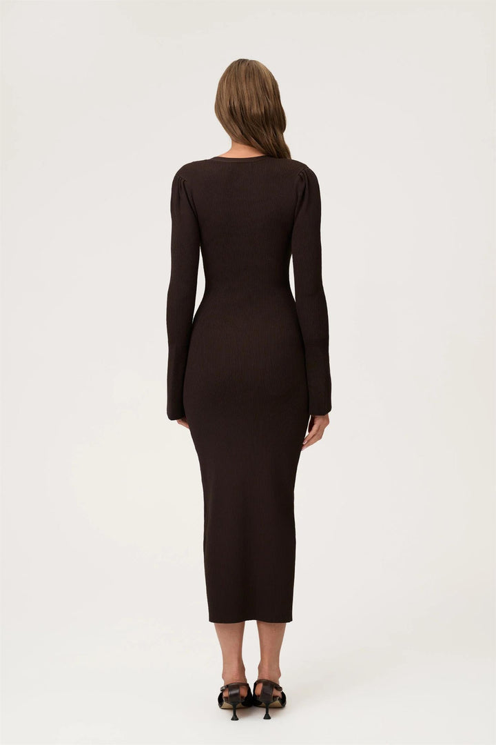 MILANO DRESS  Brown