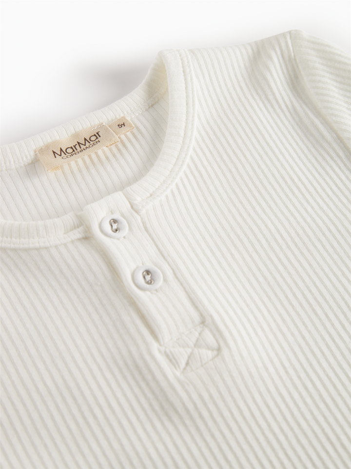 Tee LS  Gentle White