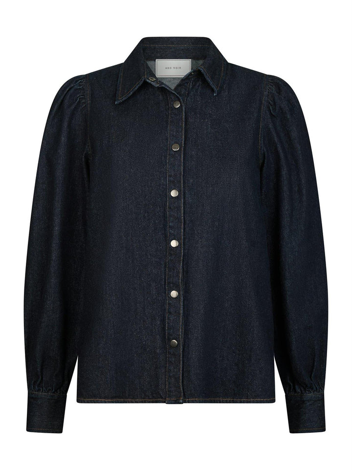 Jessa Denim Shirt  Dark Blue