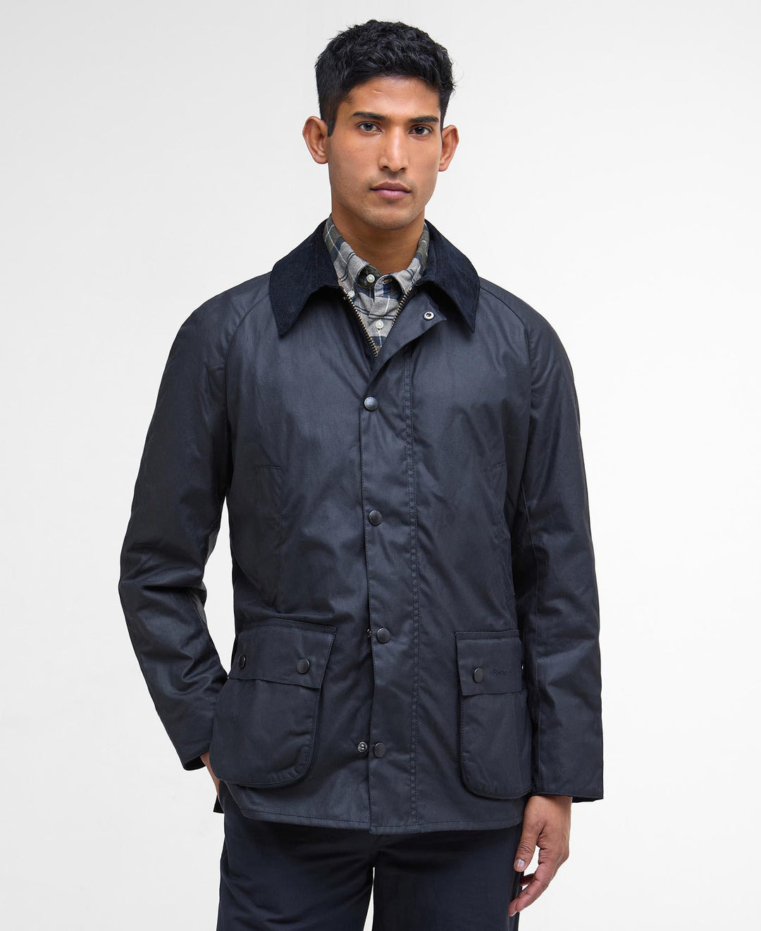 Ashby Wax Jacket  Navy