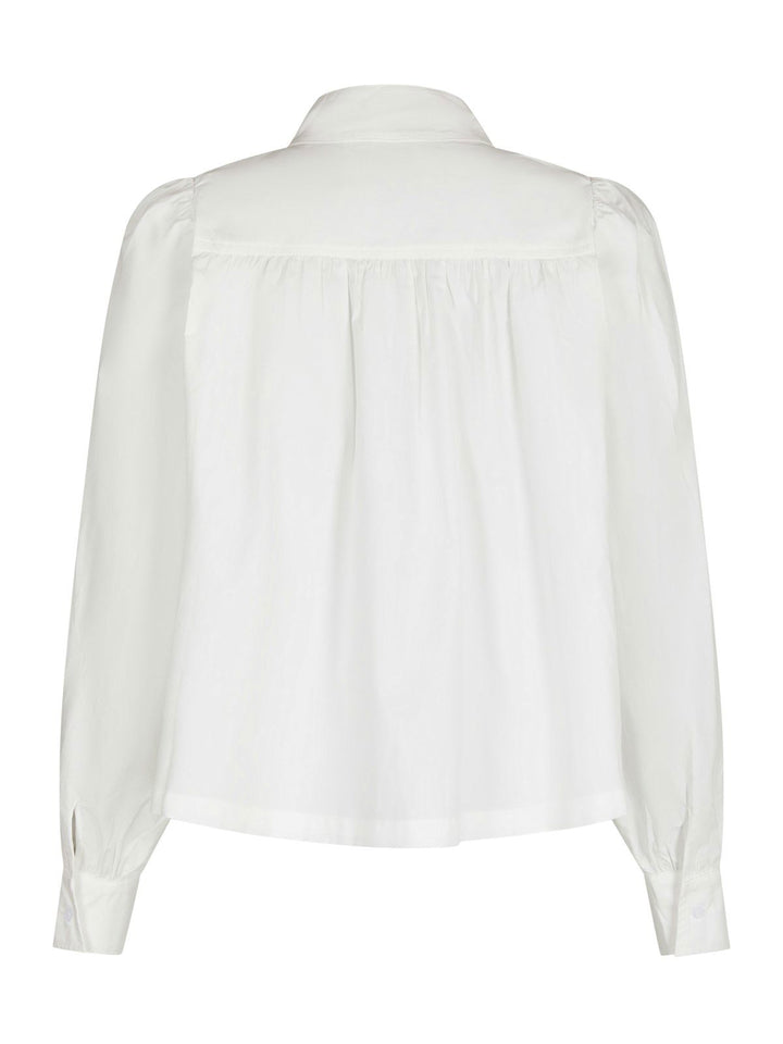 Melya Poplin Shirt White