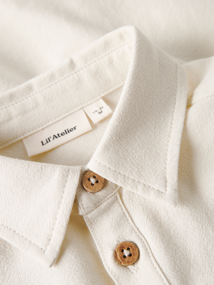 NMMHADAM LS SHIRT LIL  Offwhite