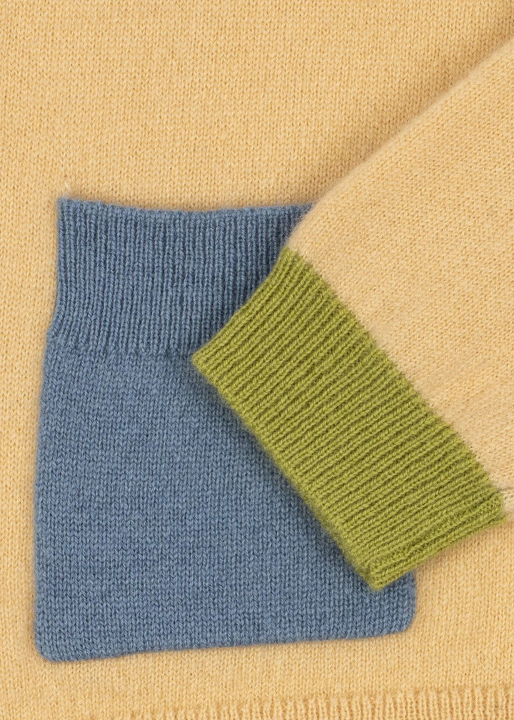 COLLETTI CARDIGAN  Yellow