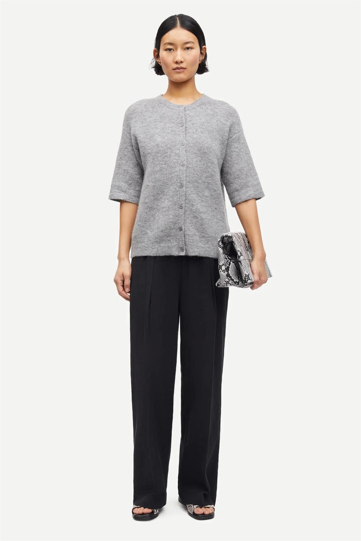 SAANOURA SS CARDIGAN 7355  Grey Mel.
