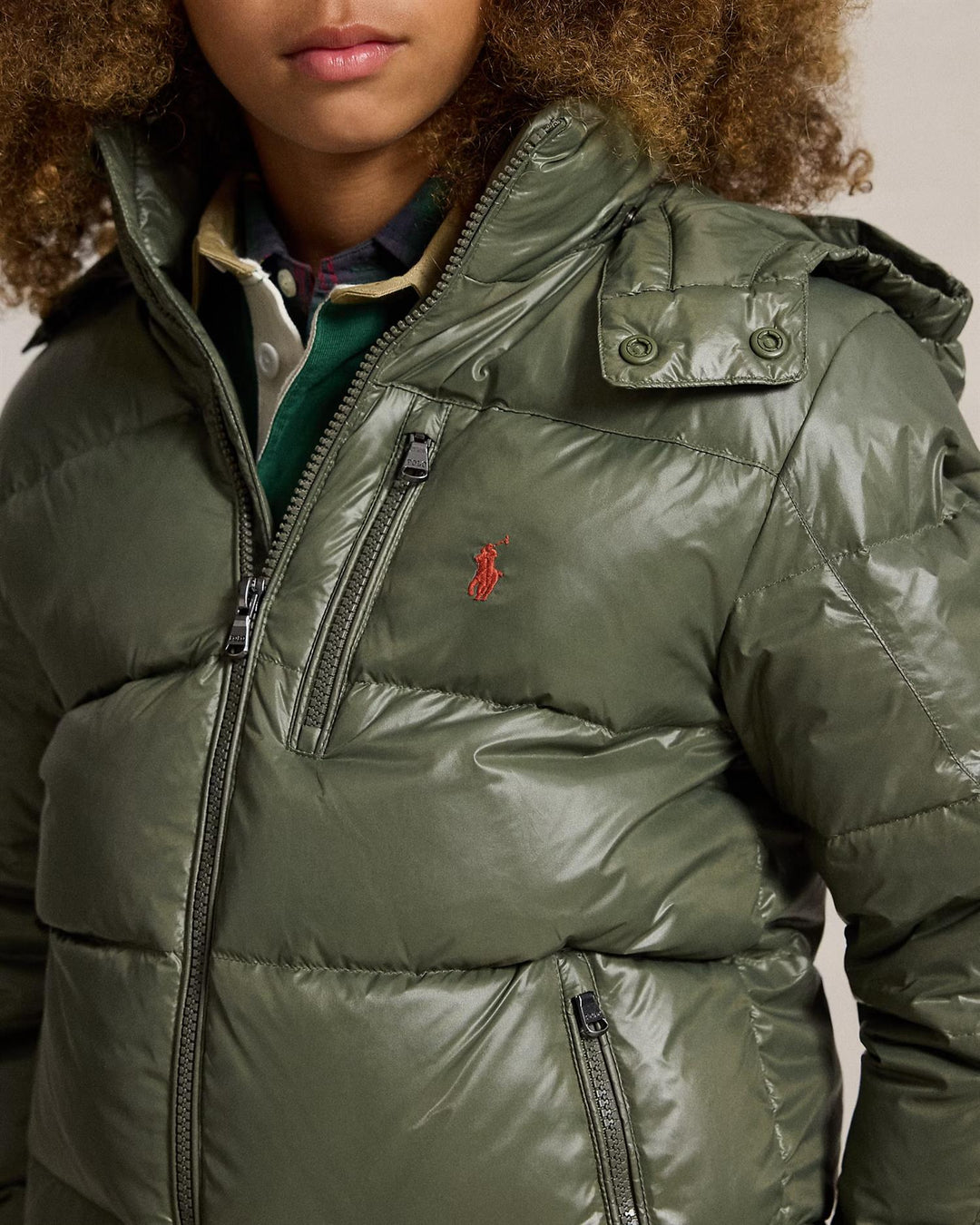 WOVEN-BOMBER-JACKET  Green