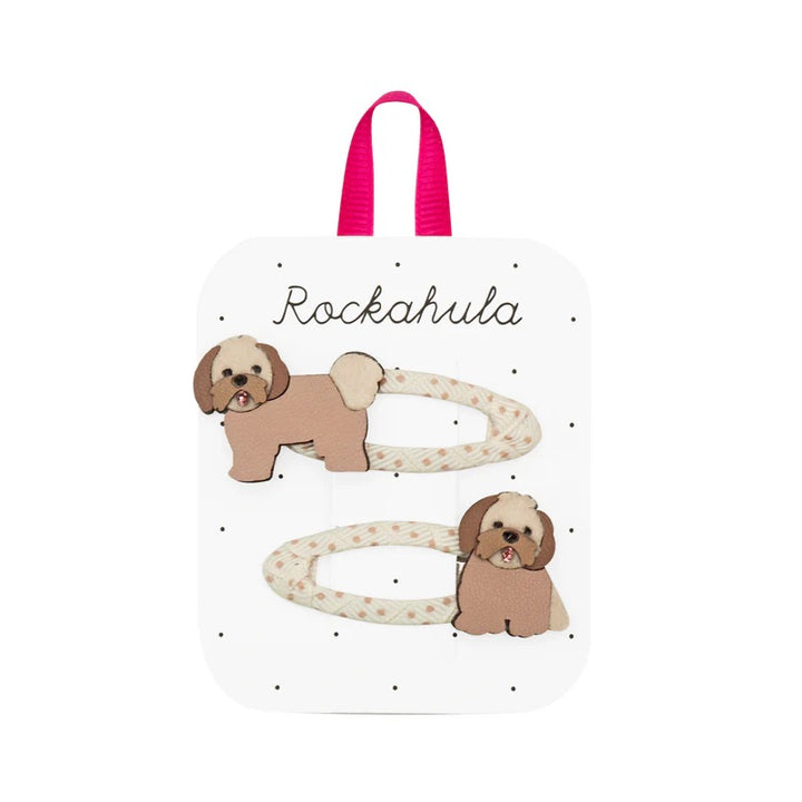 DOLLY DOG CLIPS  Light Beige