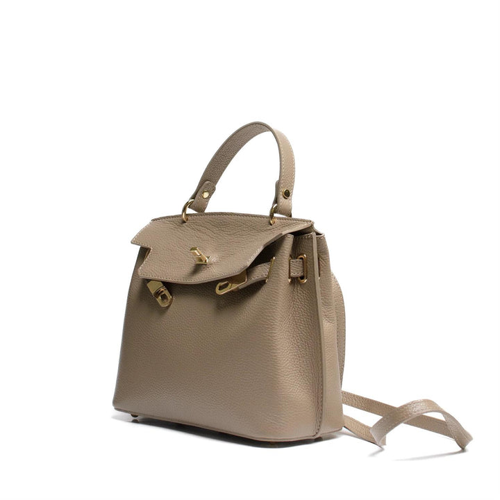 RIVOLI LEATHER  Light Taupe