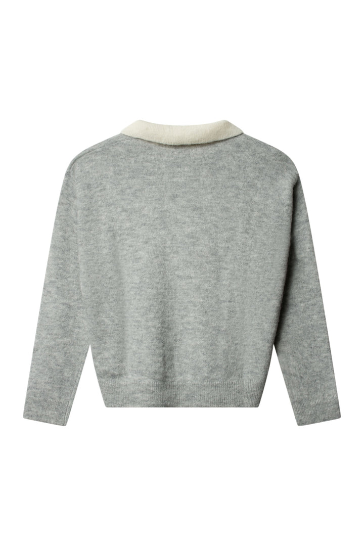 DEVON HEART  Lt Grey Melange