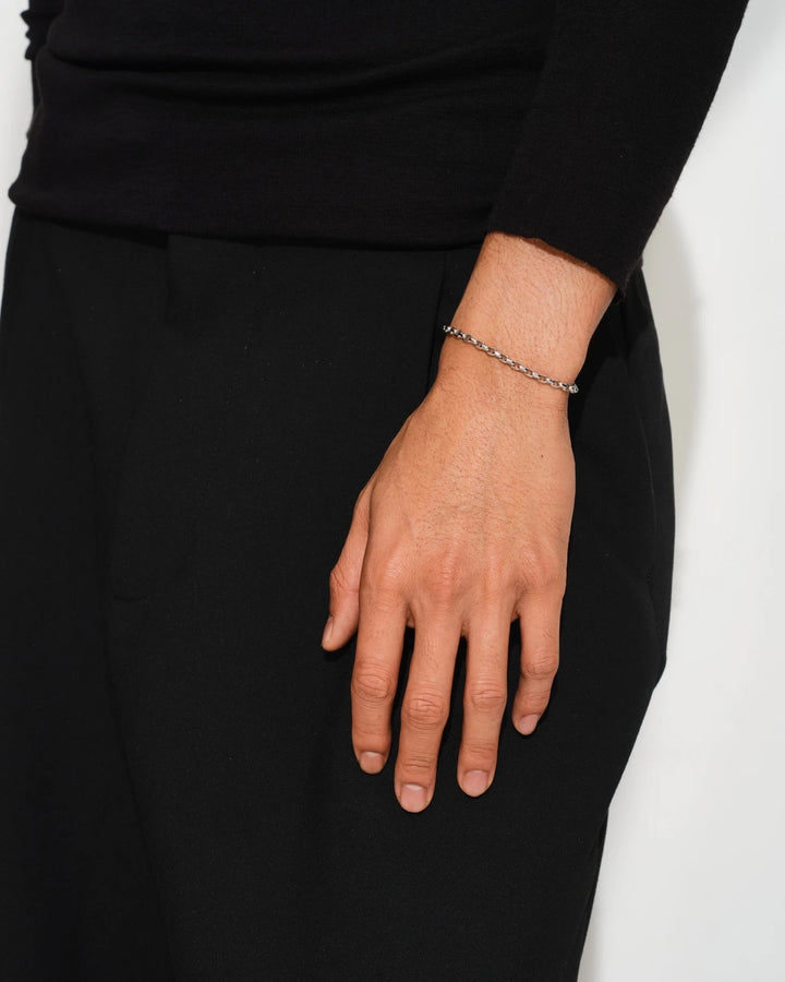 LEE BRACELET THICK  Sølv