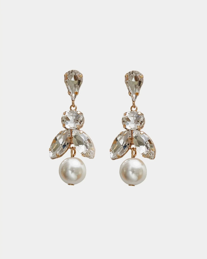Aria earrings  Clear