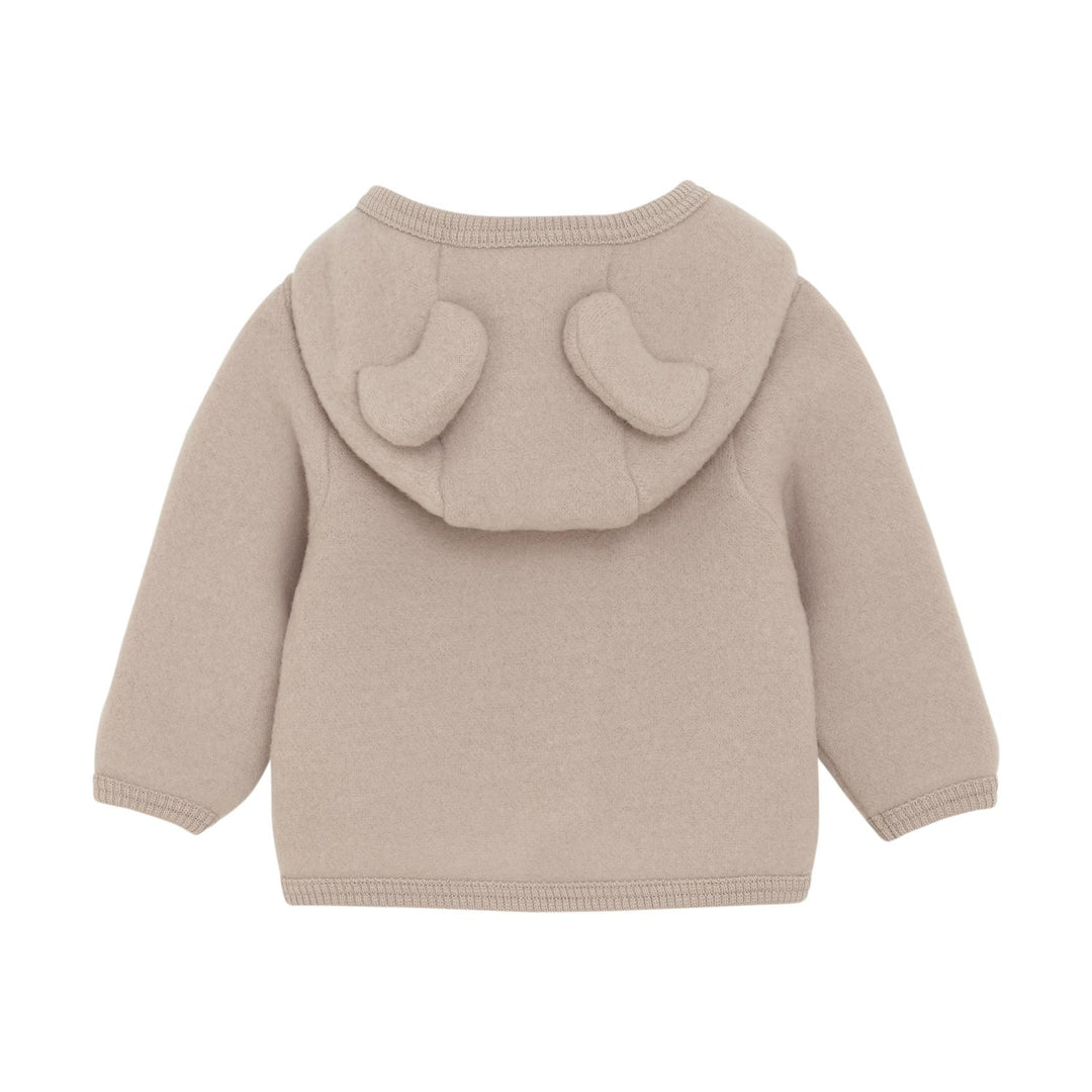 Jacket Ears Wool Fleece (M)  Mahogany Rose