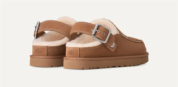 W Goldenstar Evelina Clog  Chestnut
