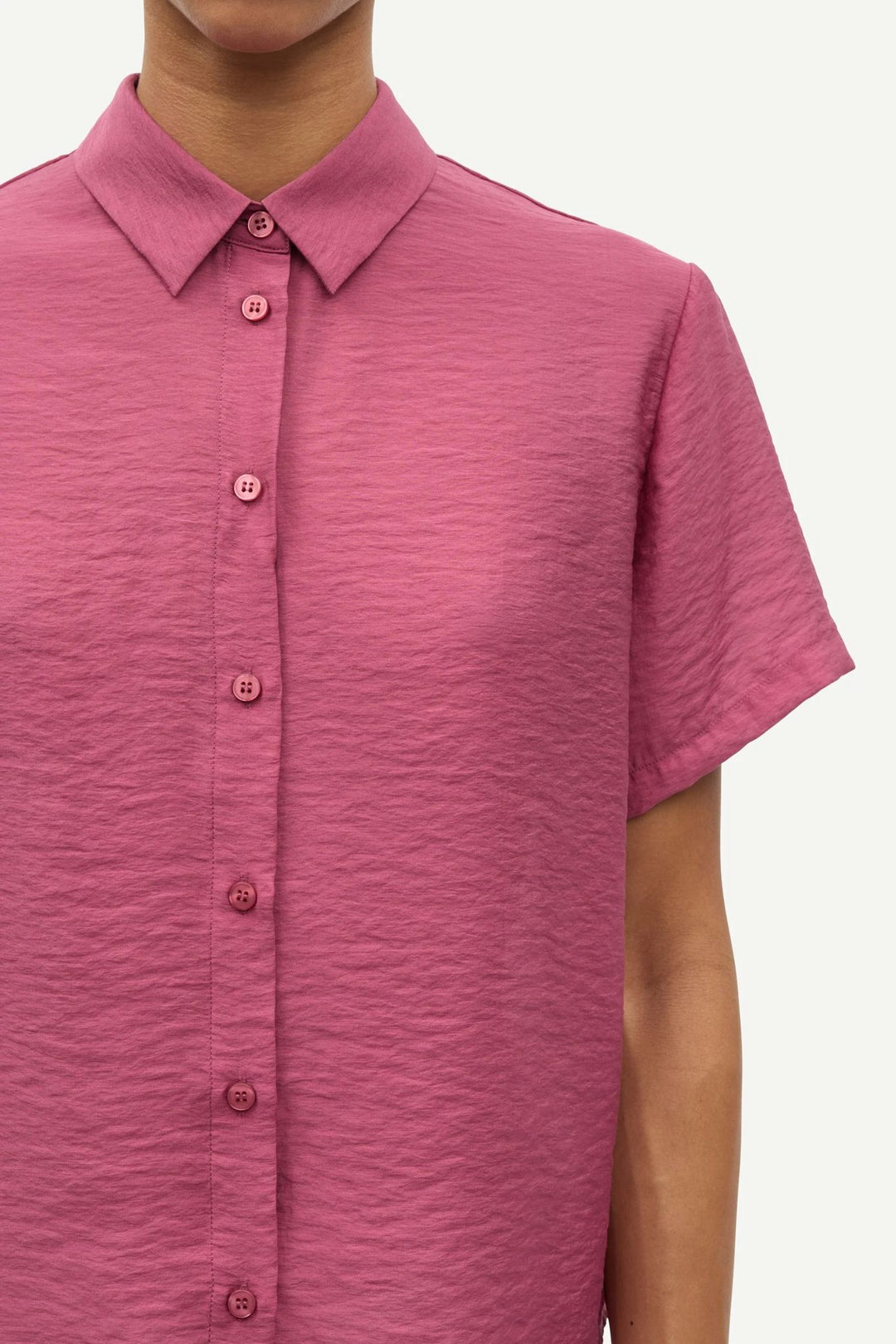 Saminna Ss Shirt 15754  Dry Rose