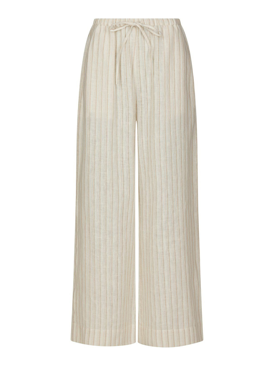 Heifa Linen Stripe Pants  Sand