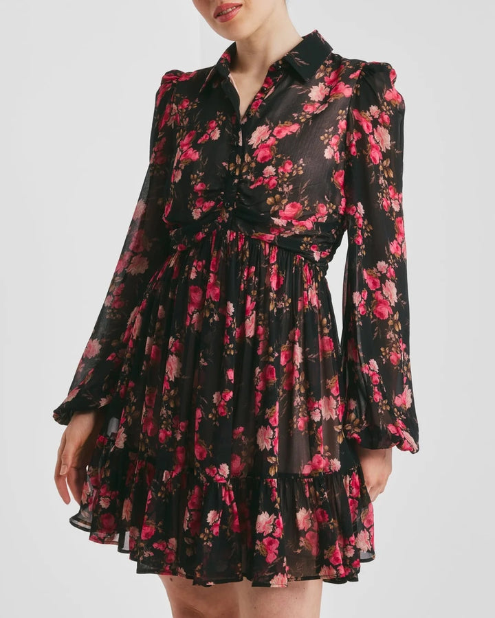 Georgette Mini Dress  Romance