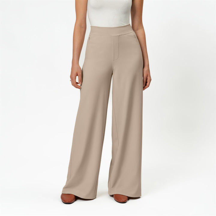 Asana Wide Pant 32"L  Tan