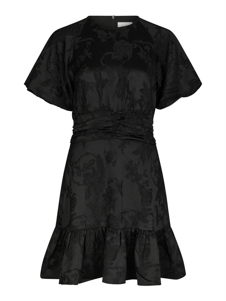 Sulli Jacquard Dress  Black