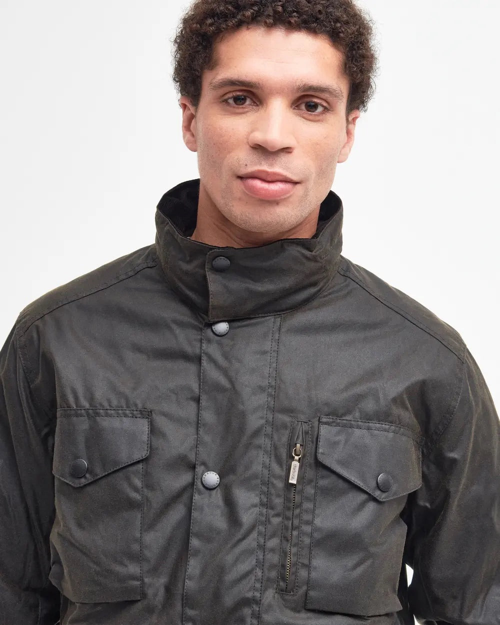 Barbour Sapper Wax Jacket  Olive/Classic