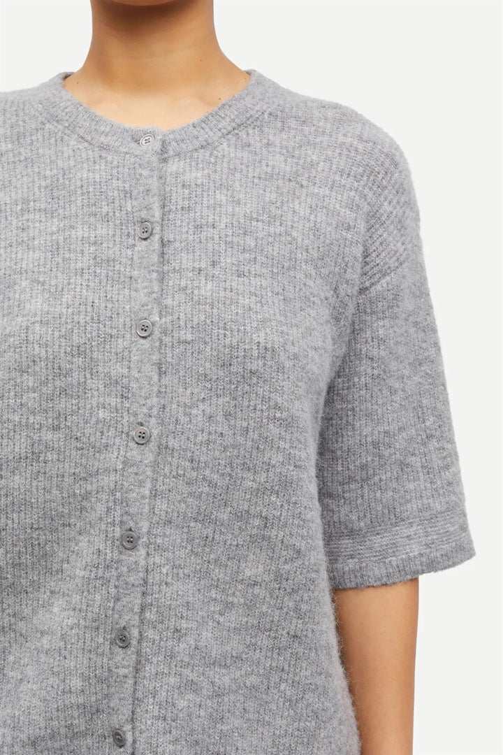 SAANOURA SS CARDIGAN 7355  Grey Mel.