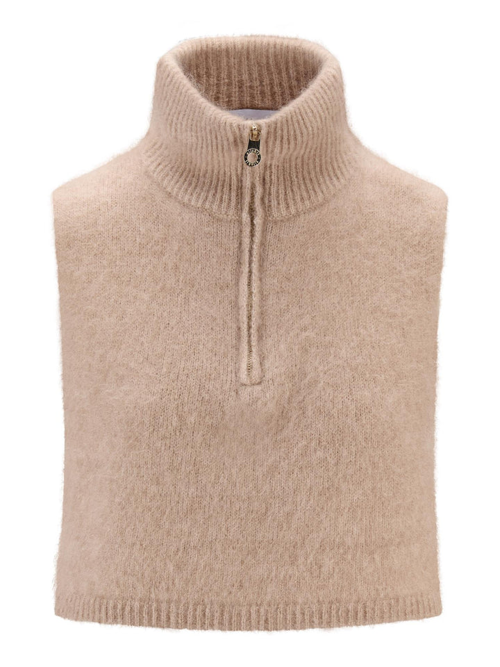 Belinda Chunky High Neck  Hazel Beige