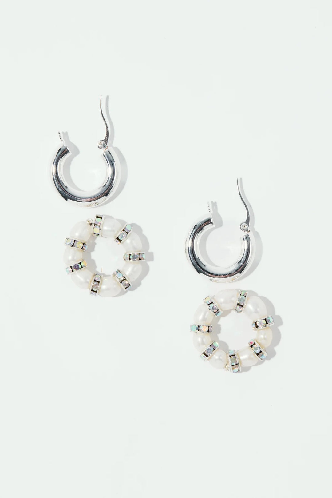 La Perla Créoles  Silver