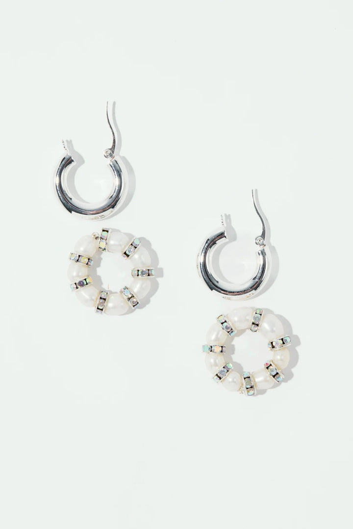 La Perla Créoles  Silver