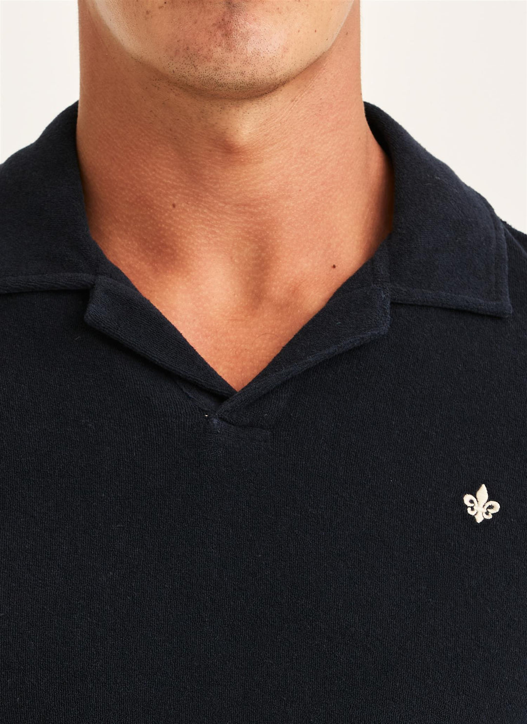 Delon Terry Shirt  Old Blue