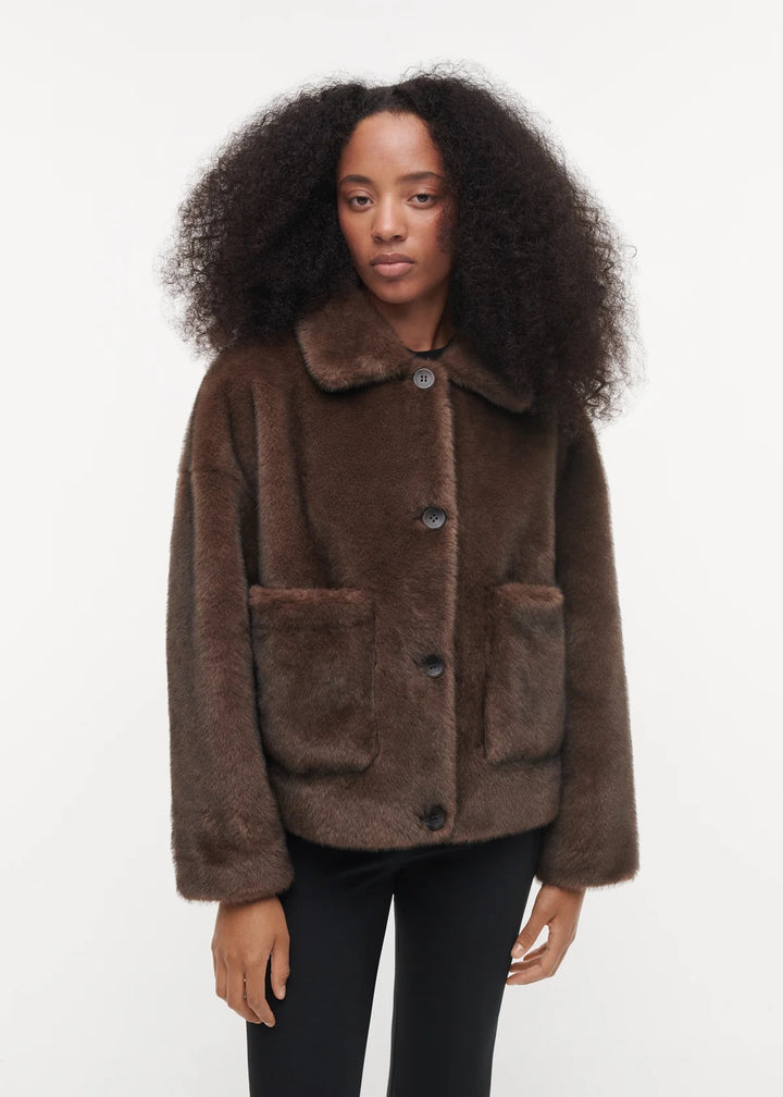 Faje Faux Mink  Choco