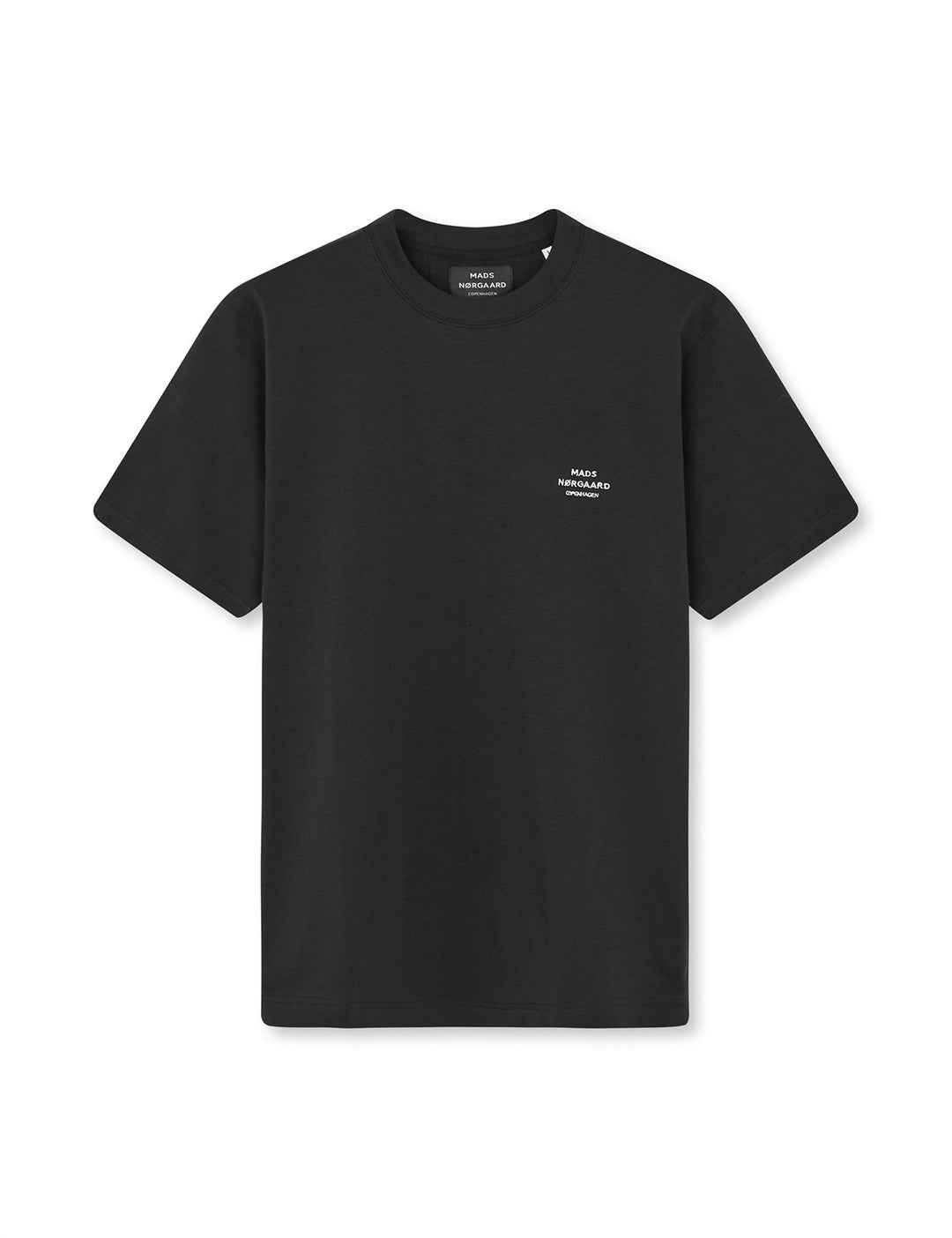 Cotton Jersey Frode Emb Logo Tee  Black