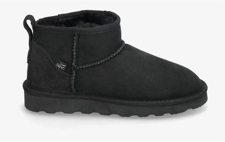 RHSydney Shearling short boots  Black