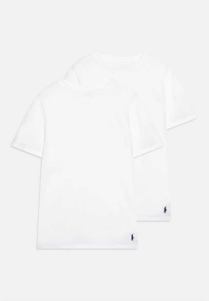 BOYS CREW NECK TEE 2-PACK  White