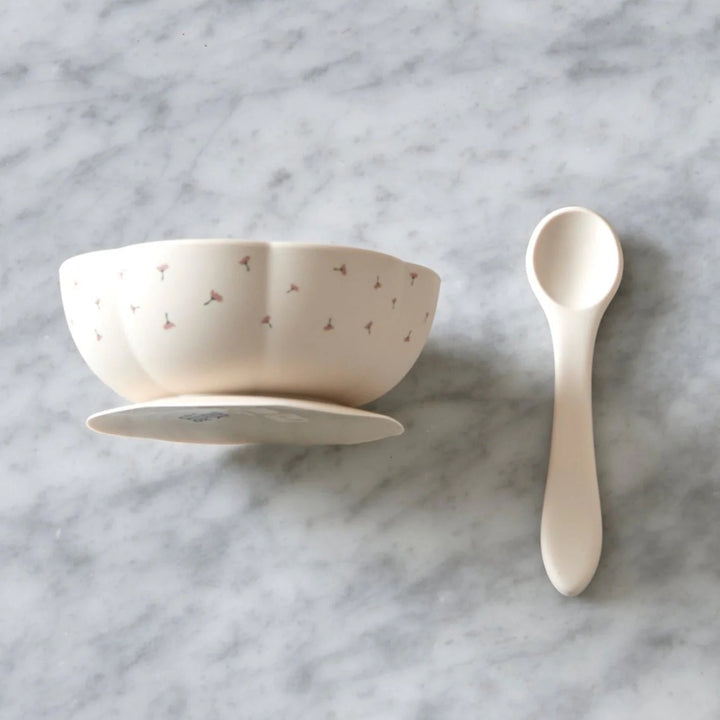 Poppy in Bloom - Bowl & Spoon Set  Poppy Print