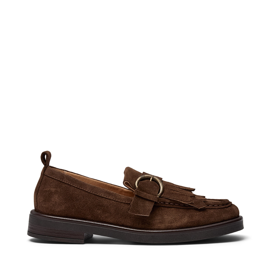 Matilda Suede  Brown Oil