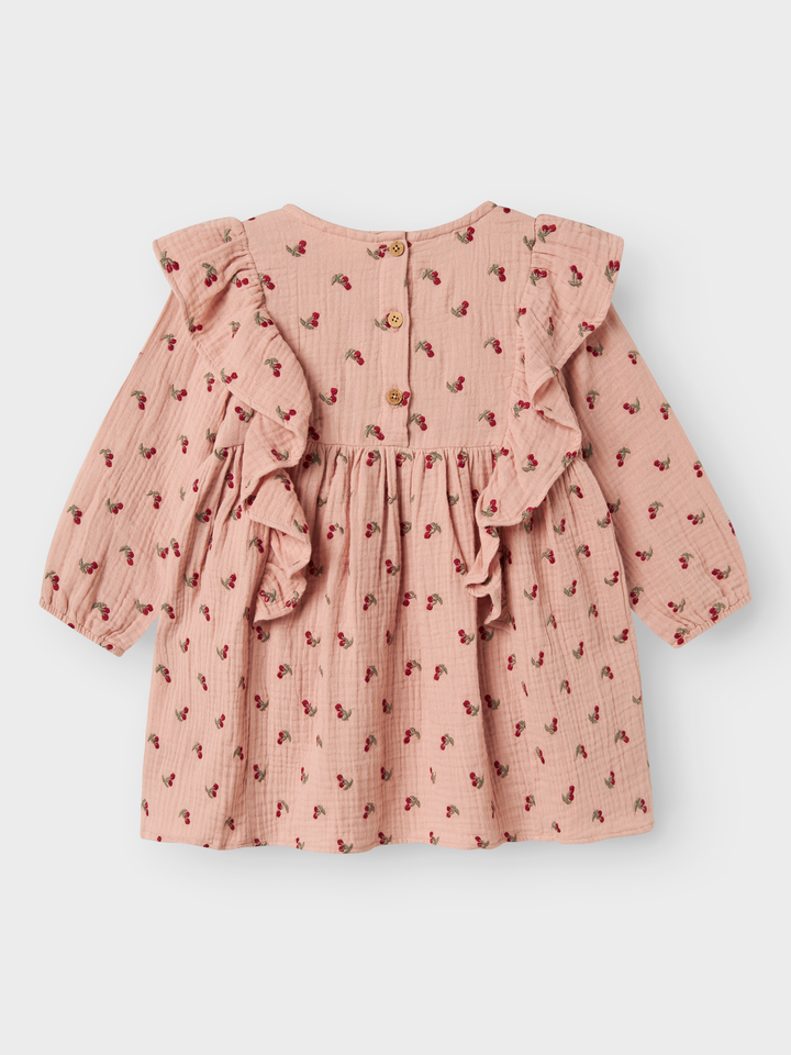 NMFKOALA LS LOOSE DRESS LIL  Lyserosa