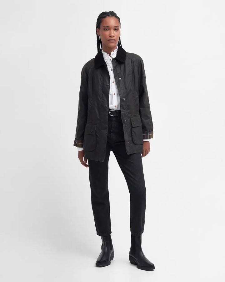 Barbour Classic Beadnell Wax Jacket  Olive