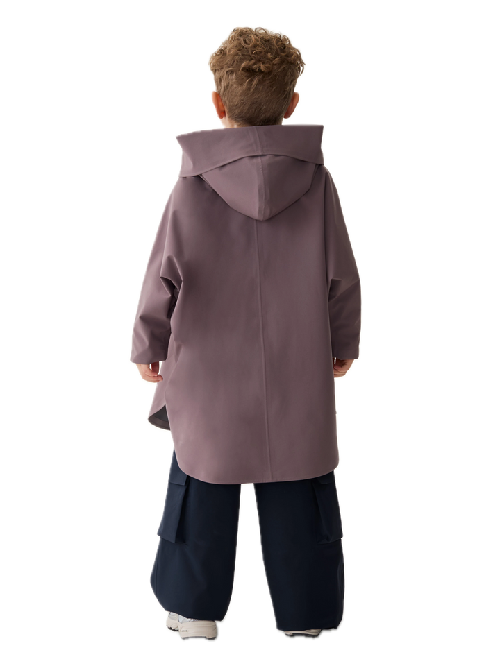 Bergen mini poncho  Stone Mocha