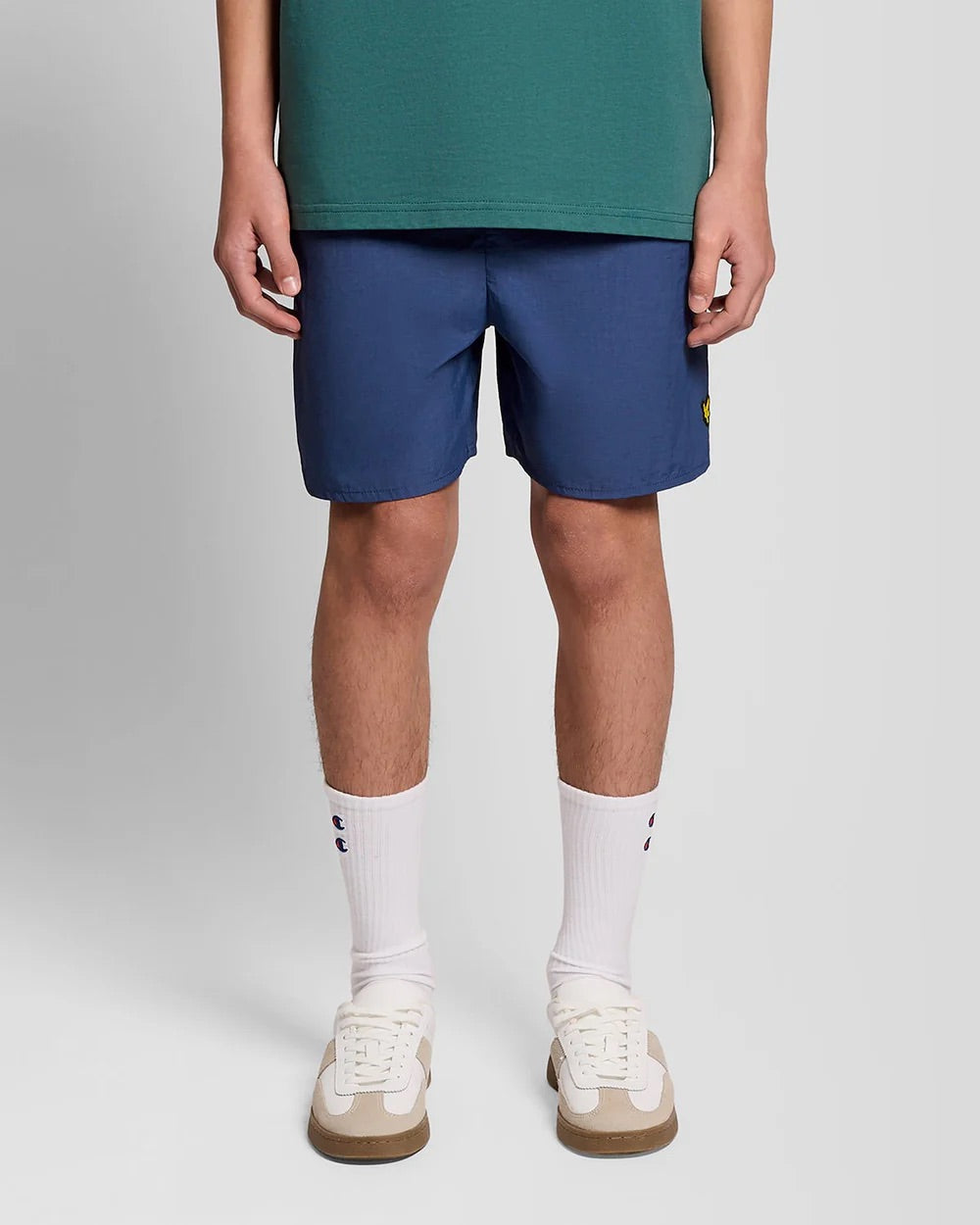 Plain Swim Short  Dark Cornflower