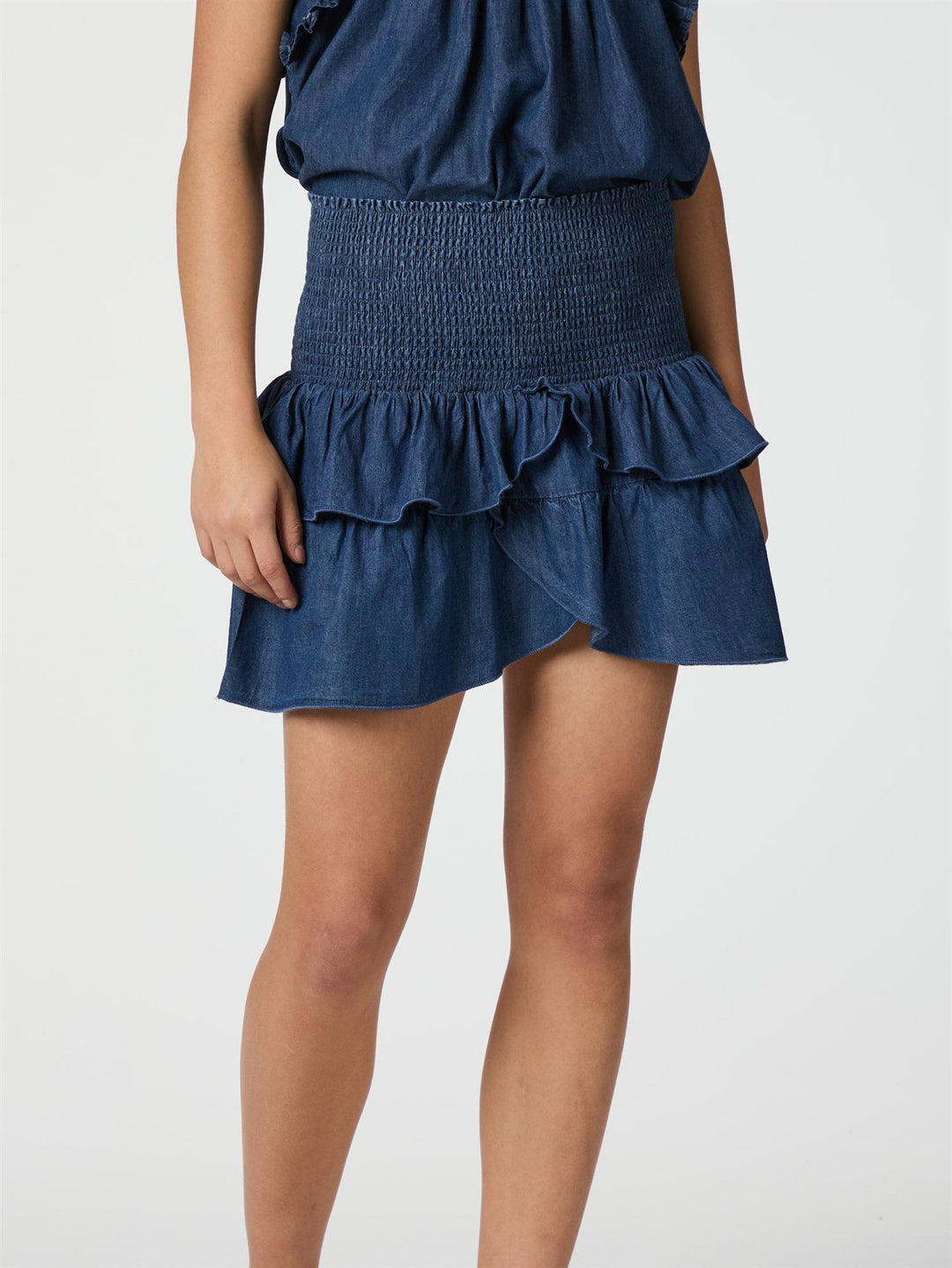 CARIN DENIM SKIRT  140 Blue