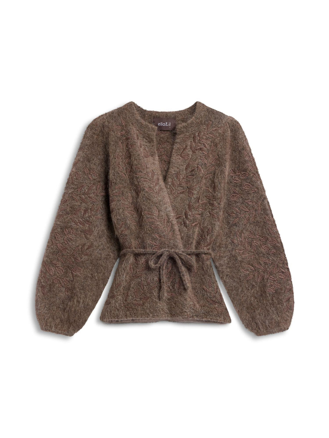Fiola Chunky Cardigan  Brown
