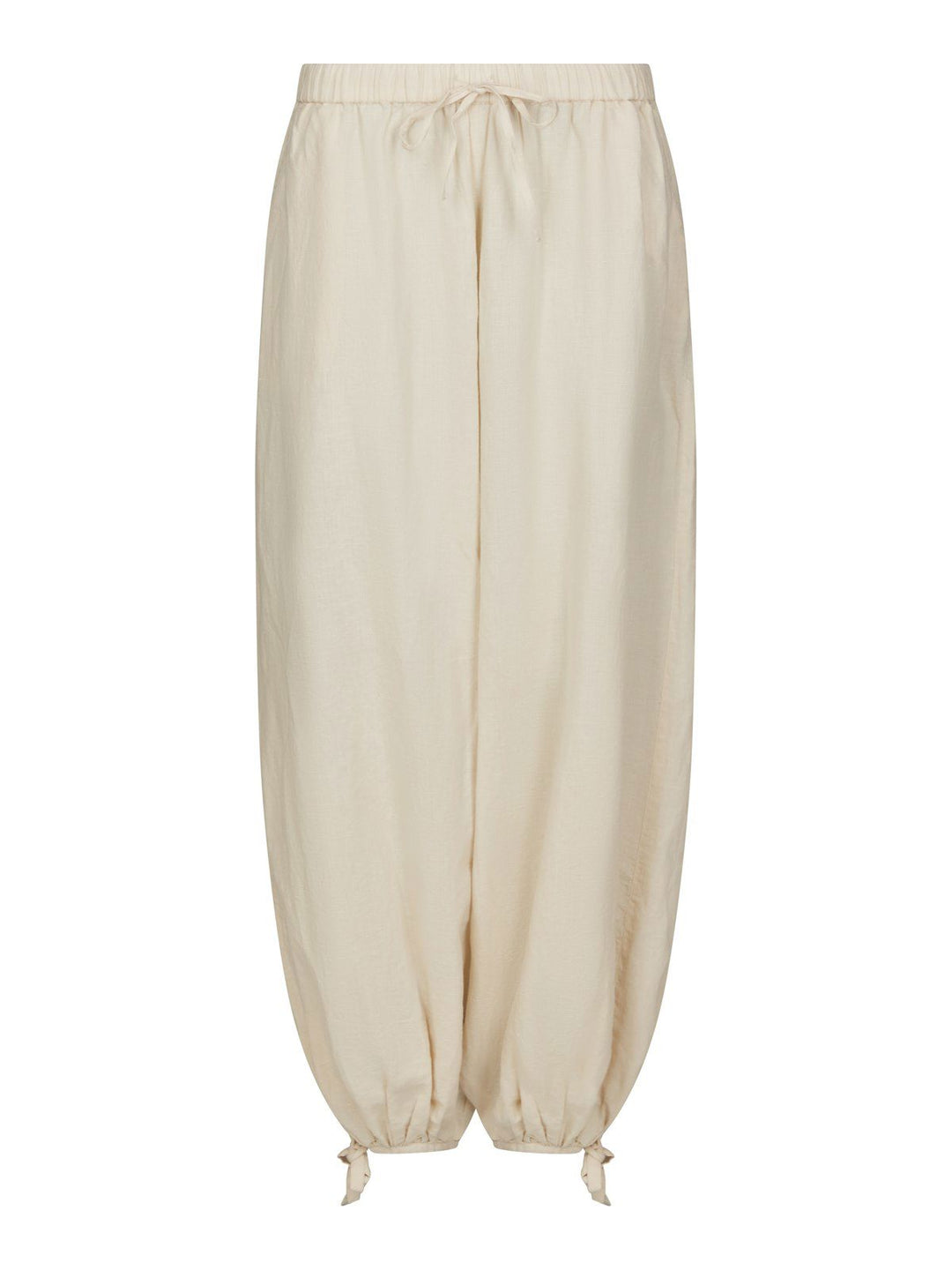 Roxane Balloon Linen Pants  Sand