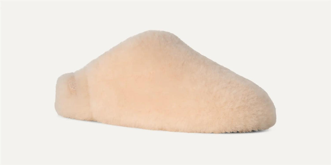 W Elea Fluffed Slip-On  Natural
