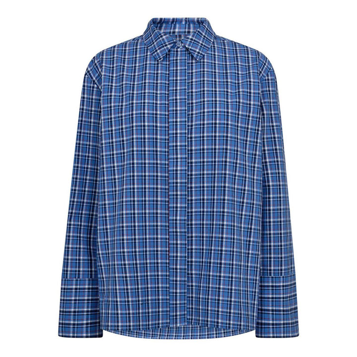 AngelicaCC Check Shirt  Blue