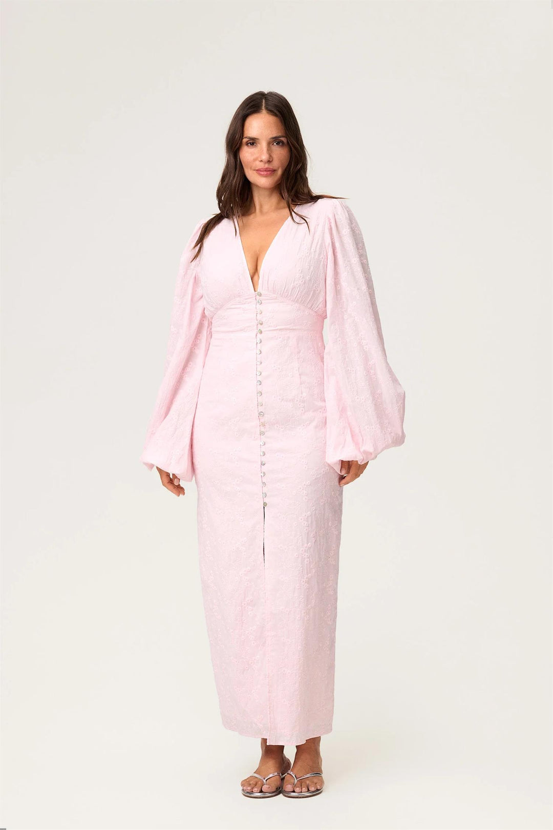 Positano Maxi dress  Pink