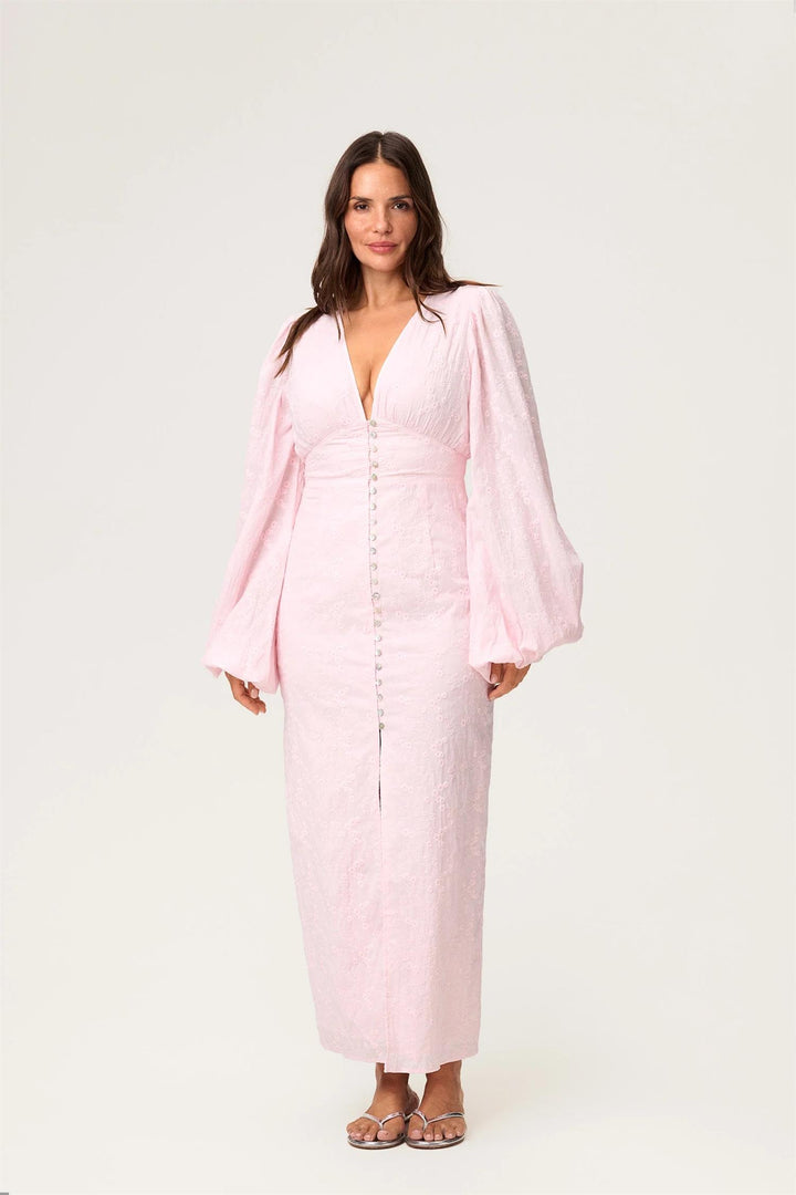 Positano Maxi dress  Pink