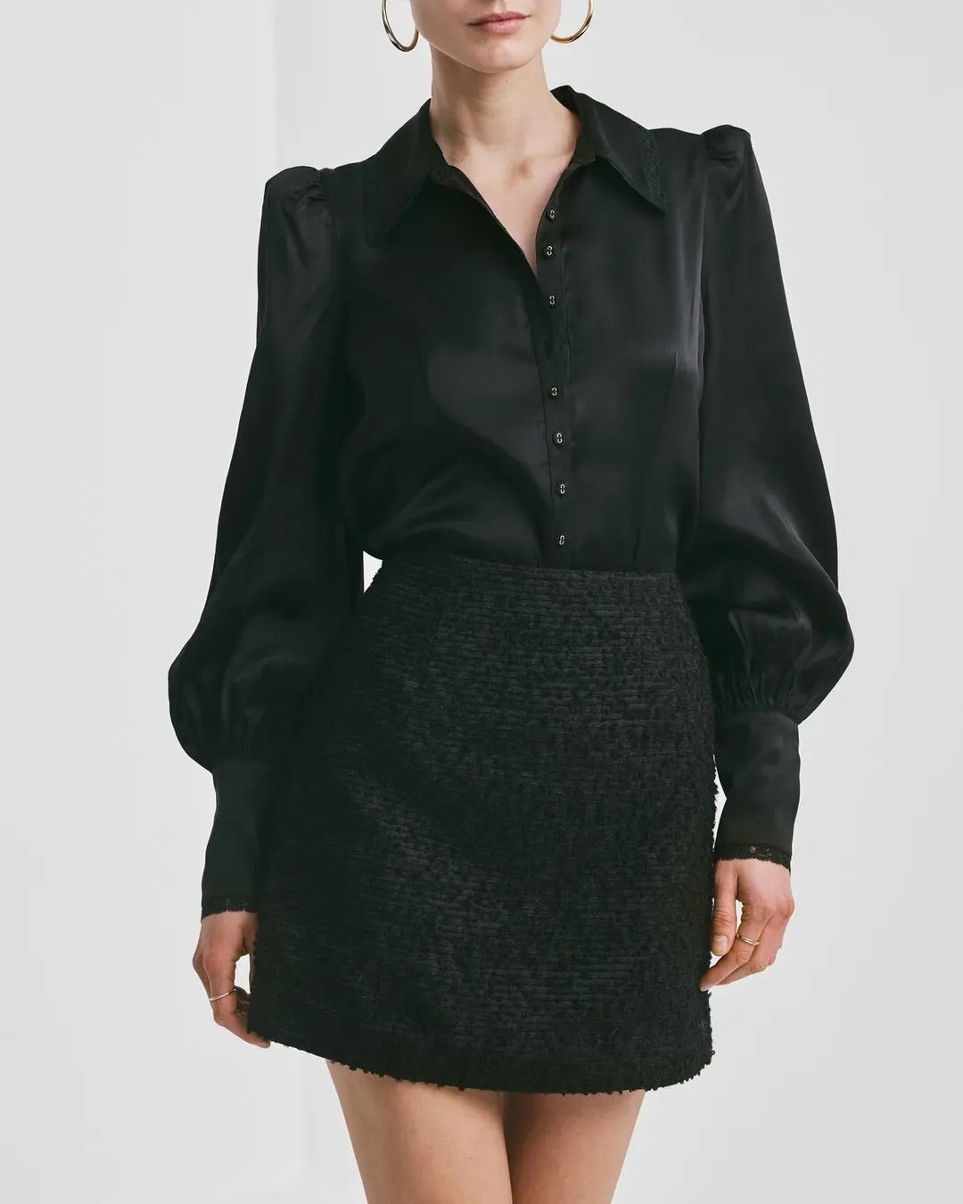 Boucle Skirt  Black