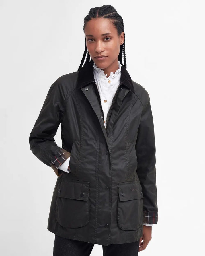 Barbour Classic Beadnell Wax Jacket  Olive