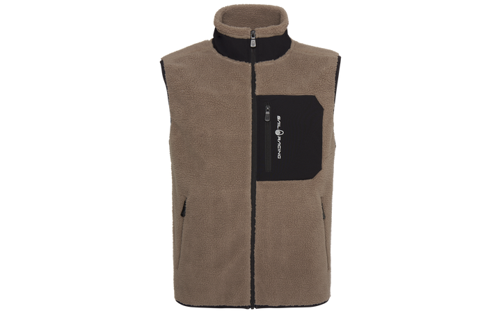 BOWMAN PILE VEST  Sand