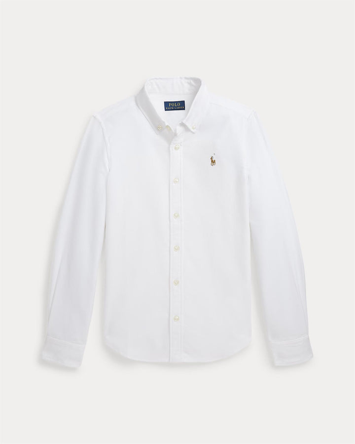 OXFORD SHIRT JENTE  Hvit